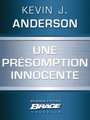 cover image of Une présomption innocente